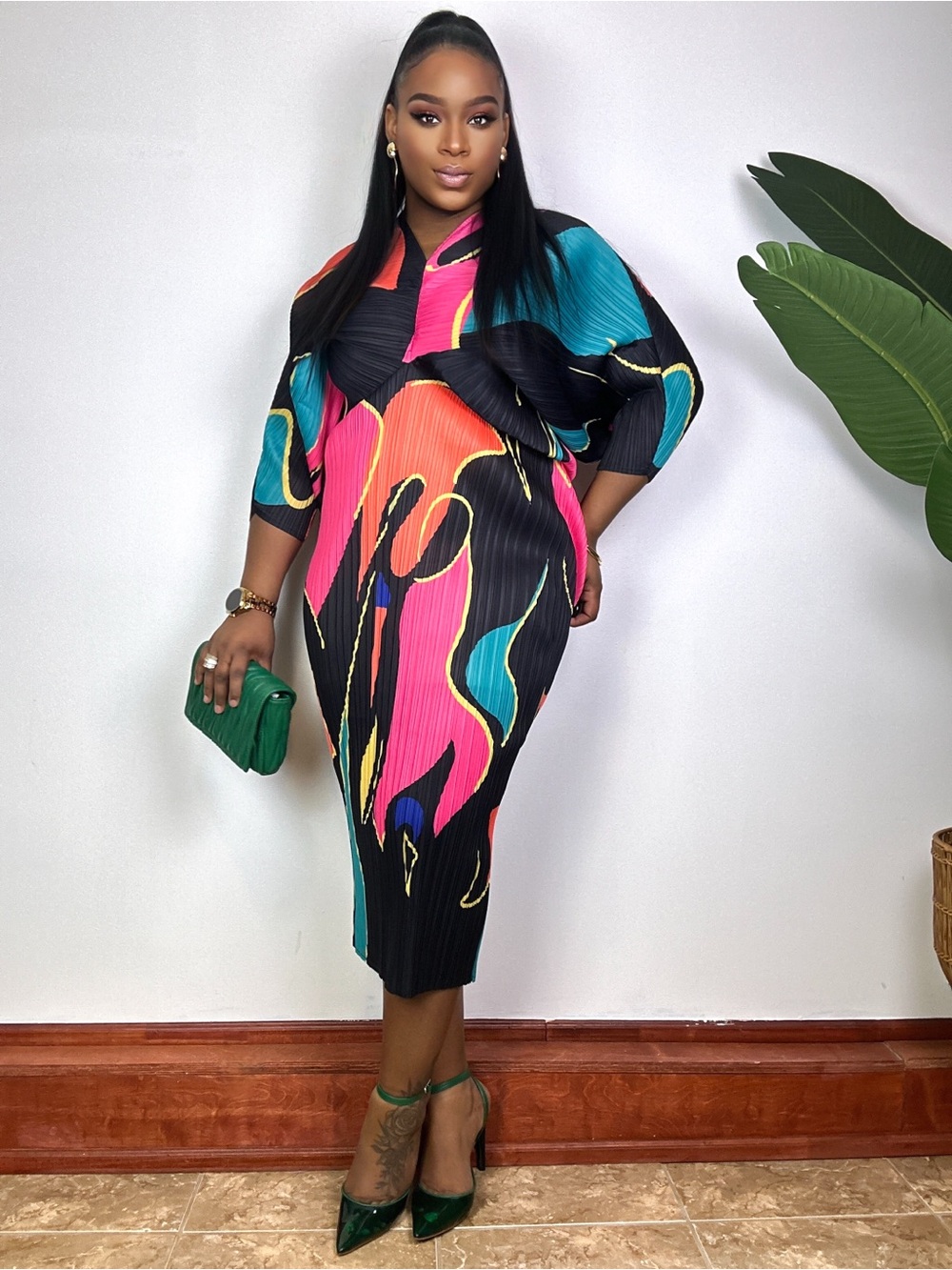 Radiant Rush Midi Dress